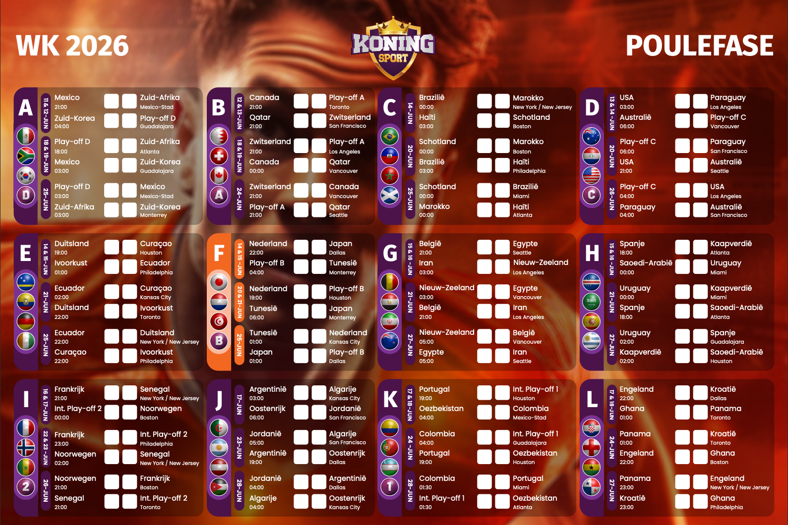 wk speelschema 2026 poster download overzicht met wedstrijddagen en data